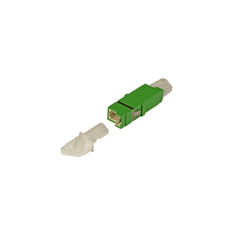Coupleur Keystone Singlemode E2000-E2000 Simplex Vert