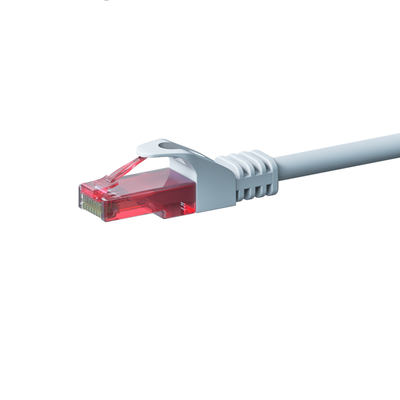 Câble CAT6 UTP 100% cuivre blanc - 3m