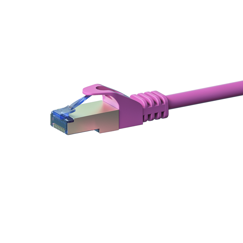 Câble CAT6A S/FTP (PIMF) 100% cuivre rose - 3m