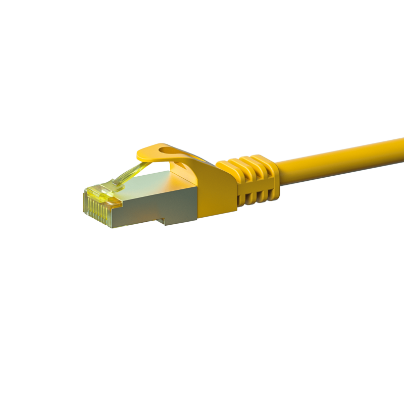 Câble CAT7 SFTP / PIMF Jaune - 3m