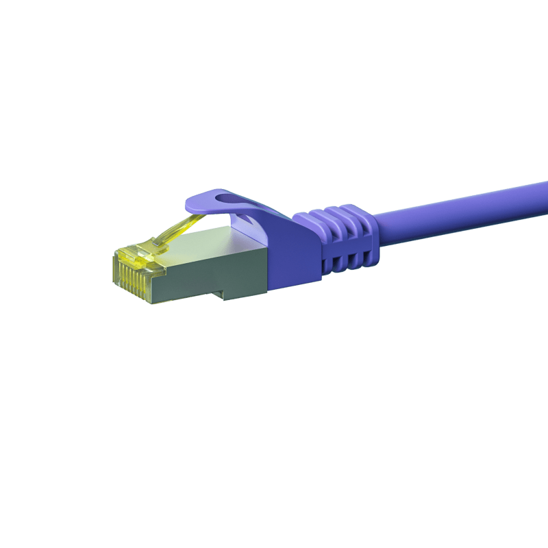 Câble CAT7 SFTP / PIMF Violet - 7.50m