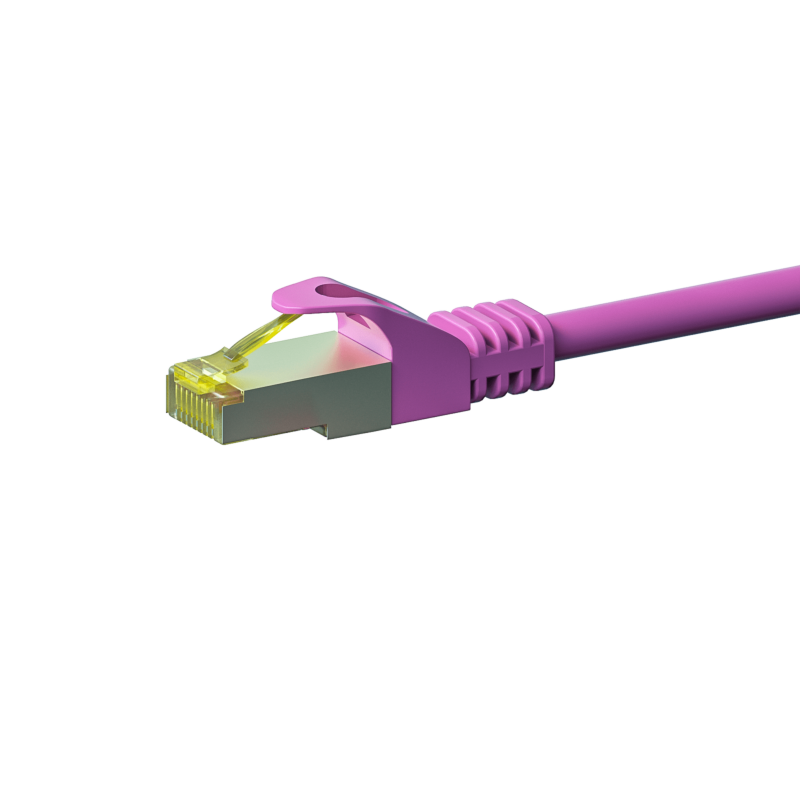 Câble CAT7 SFTP / PIMF Rose - 1.50m
