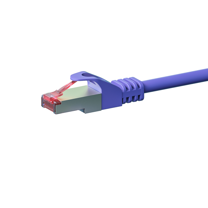 Câble CAT6 SSTP / PIMF Violet - 7.50m