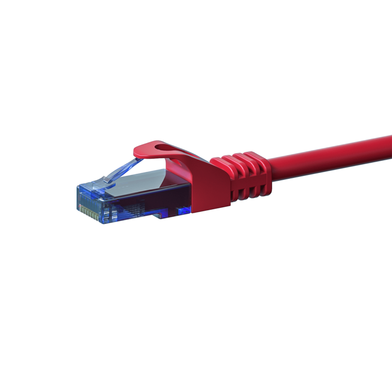 Câble CAT6A UTP 100% cuivre rouge - 20m