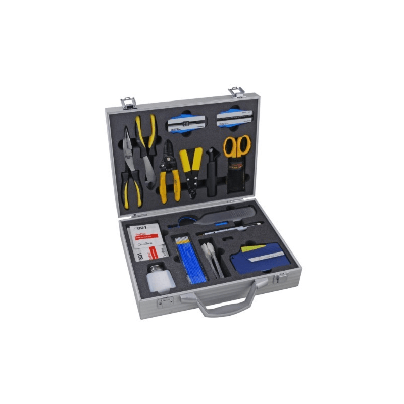 Jeu d'outils de fibres optiques professionnels