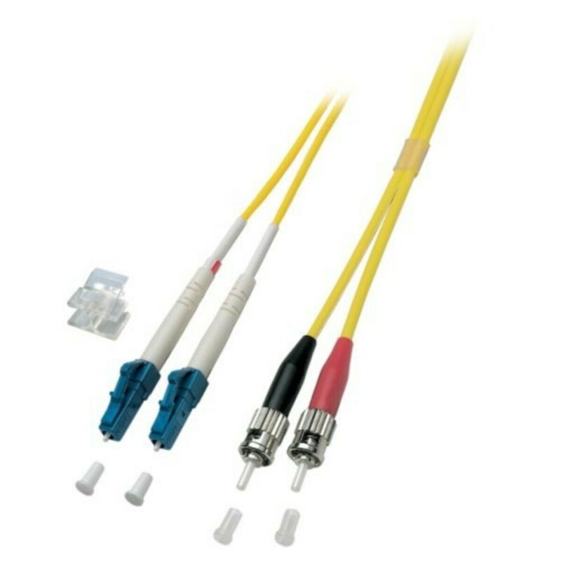 Câble optique à fibres optiques duplex OS2 LC-ST 2M