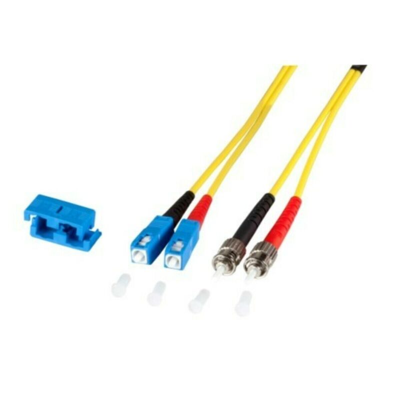 Câble optique de fibre optique duplex OS2 SC-ST 7.50 m