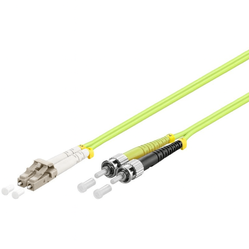 Câble à fibre optique LC-ST OM5 (optimisé pour laser) 7,5m