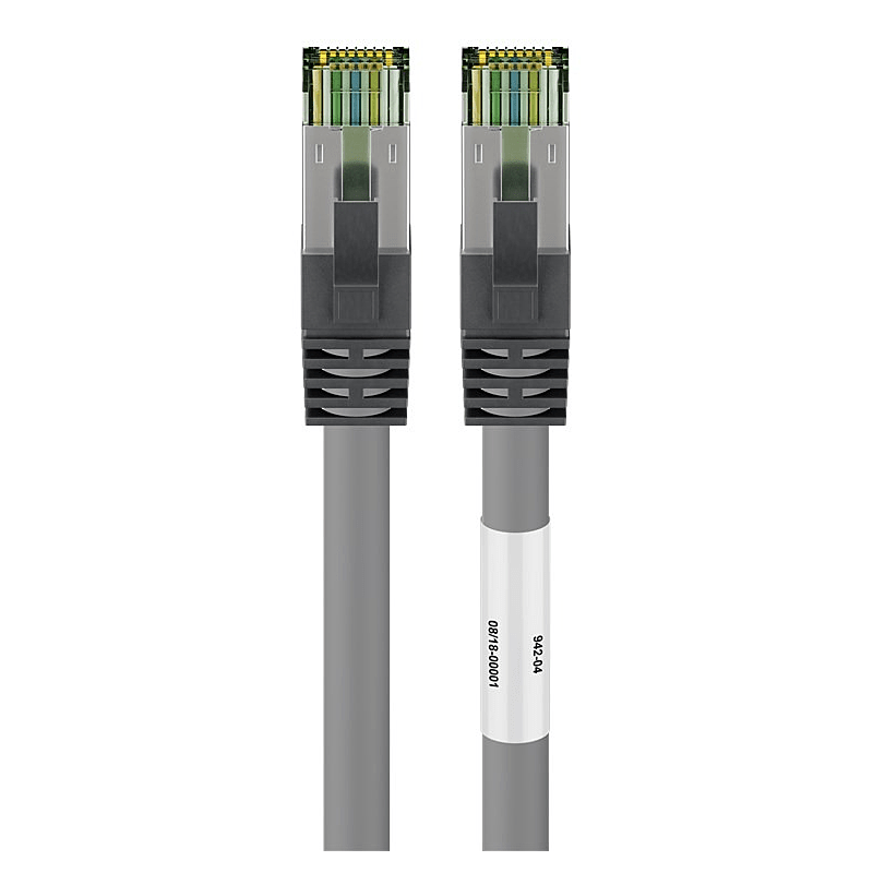 Câble RJ45 Cat8 S/FTP (PIMF) Gris - 2m 