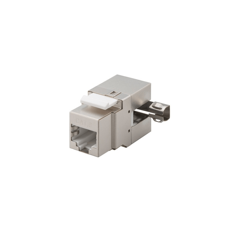Connecteur Keystone Cat6 STP - Toolless Angled