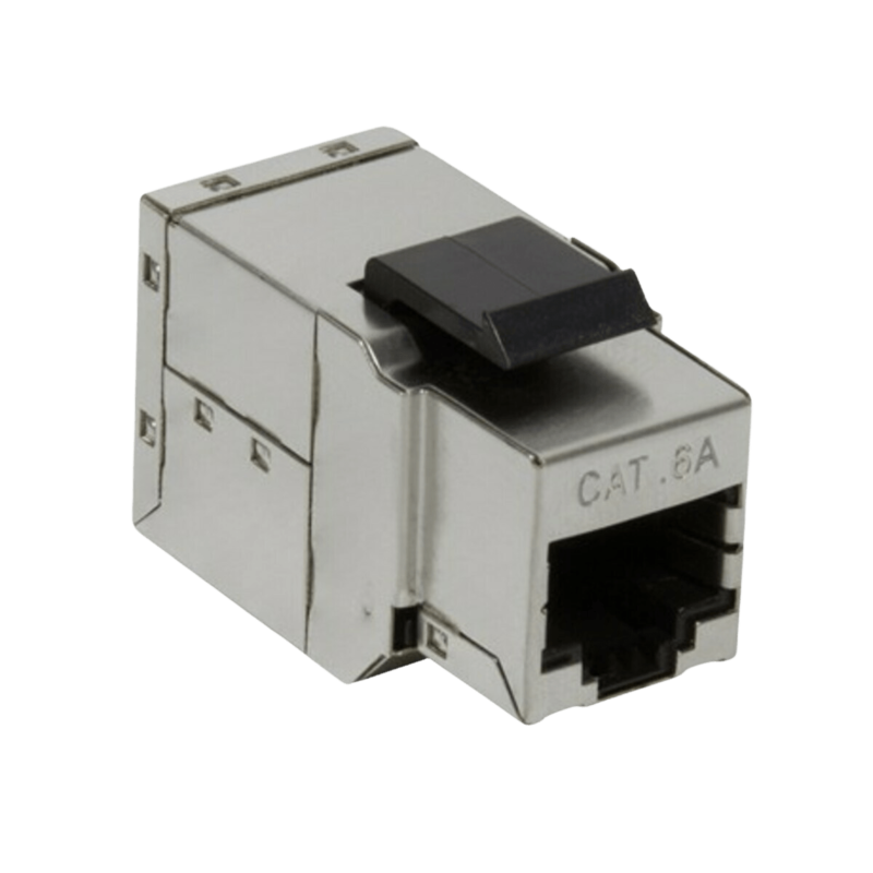 Connecteur Keystone femelle femelle Cat6A STP - RJ45