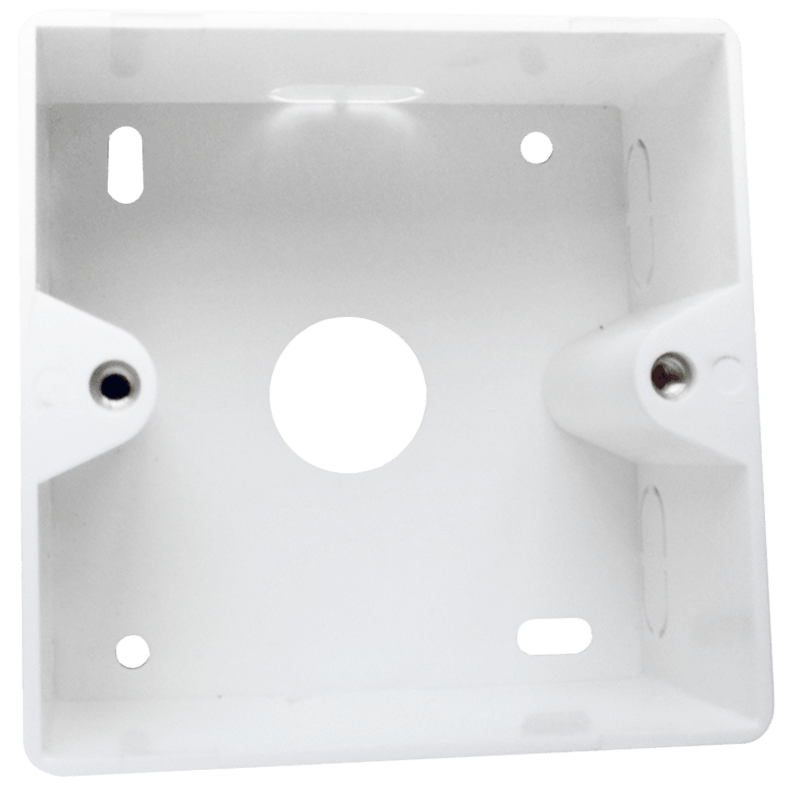 Boîtier en saillie pour cadre, blanc