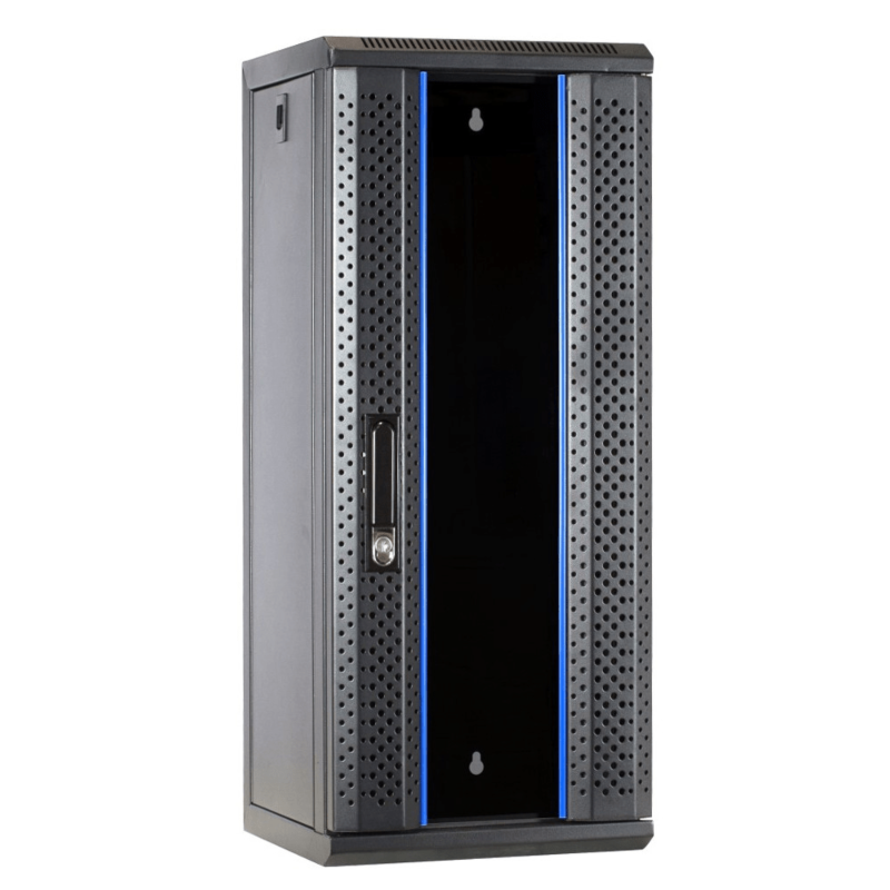 Baie de serveur 10 pouces 15U avec porte en verre 312x310x752mm (LXPXH)
