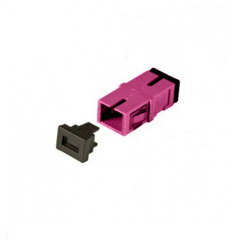 Coupleur de Keystone multimode SC-SC Simplex Violet