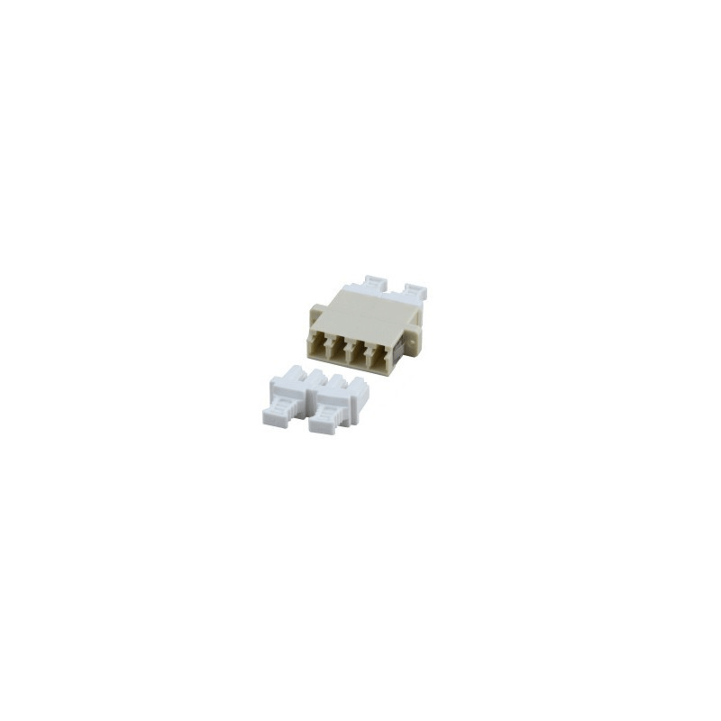 Coupleur multimode 4 voies LC-LC Quad Beige