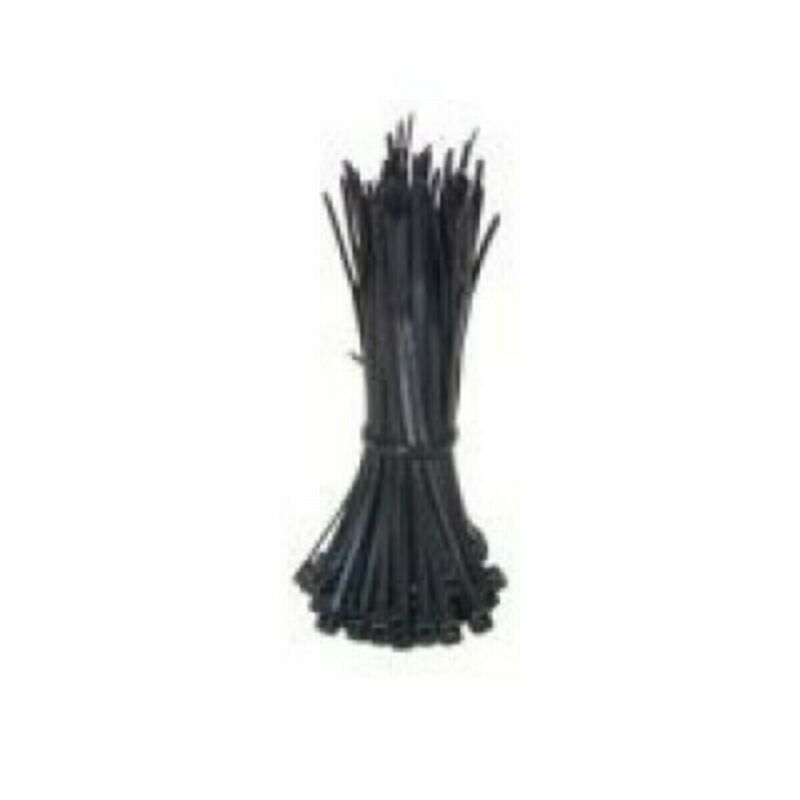 Colliers de serrage 140mm Noir - 100 pièces