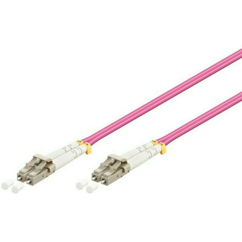 Câble à fibres optiques LC-LC OM4 1M