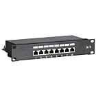 Panneau de brassage de 10 pouces FTP Cat5e - 8 ports