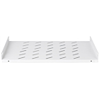 Étagère blanche pour baie murale de 600 mm de profondeur - 1U