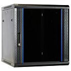 Baie murale 12U avec porte en verre 600x600x635mm (LXPXH)