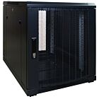 Mini baie de serveur 12U avec porte perforée 600x600x720mm (LXPXH)