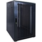 Baie de serveur 18U avec porte perforée 600x800x1000mm (LXPXH)