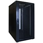 Baie de serveur 22U avec porte perforée 600x800x1200mm (LXPXH)