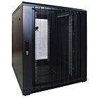 Baie de serveur 18U avec porte perforée 800x1000x1000mm (LXPXH)