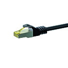 Câble CAT7 SFTP / PIMF Noir - 0.50m
