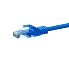 Câble CAT6 UTP CCA bleu - 0.50m