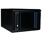 Baie de serveur 10 pouces 4U avec porte en verre 370x450x264mm (LxPxH)