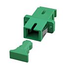 Coupleur Singlemode SC-SC Simplex Vert