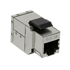 Connecteur Keystone femelle femelle Cat6A STP - RJ45
