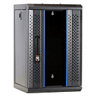 Baie de serveur 10 pouces 9U avec porte en verre 312x310x486mm (LXPXH)
