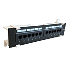 Panneau de brassage mural CAT6 UTP - 12 ports