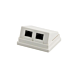 Boîtier de montage CAT5e UTP, blanc