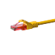 Câble CAT6 UTP 100% cuivre jaune - 2m