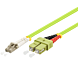 Câble à fibre optique LC-SC OM5 (optimisé pour laser) 7,5m