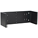 Support de montage mural 4U - 180mm de profondeur
