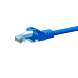 Câble Cat5e UTP 100% cuivre bleu - 5m
