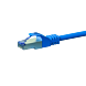 Câble CAT6A S/FTP (PIMF) 100% cuivre bleu - 5m
