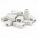 DANICOM Manchon de câble RJ45 blanc - 10 pièces
