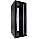 Baie de serveur 47U avec double porte perforée à l'avant et à l'arrière 800x800x2200mm (LxPxH)