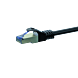 Câble CAT6A S/FTP (PIMF) 100% cuivre noir - 5m