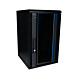 Baie serveur 10 pouces 12U avec porte en verre 370x450x635mm(LxPxH)