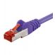 Cat6 sstp / pimf 0,25 m violet