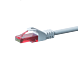 Câble patch UTP CAT6 0,15 m blanc - 100 % cuivre