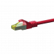Câble CAT7 SFTP / PIMF Rouge - 2m