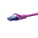 Câble RJ45 CAT6A UTP 100% cuivre rose - 0.15m