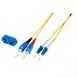 Câble optique à fibre optique duplex OS2 LC-SC 7.50 m